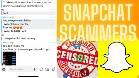 snapchat sexting scam|Steer Clear of Snapchat Scams 